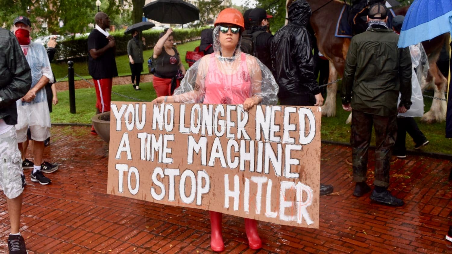 Ocean State Against Hate shuts down Resist Marxism rally in Providence