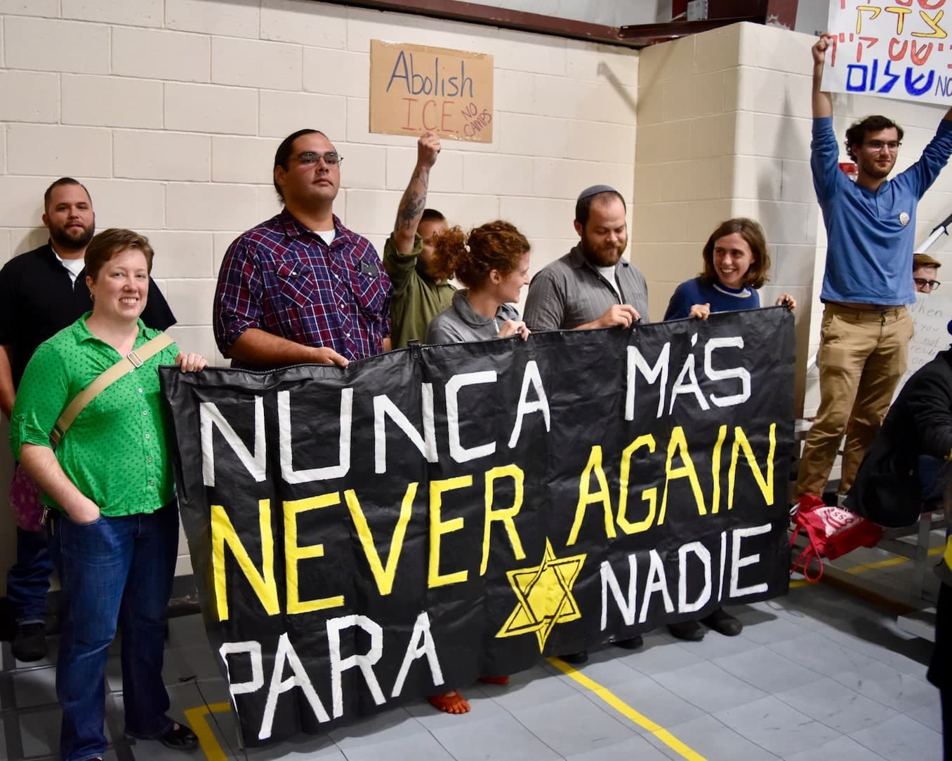 Never Again Action and AMOR will demonstrate at Wyatt board meeting