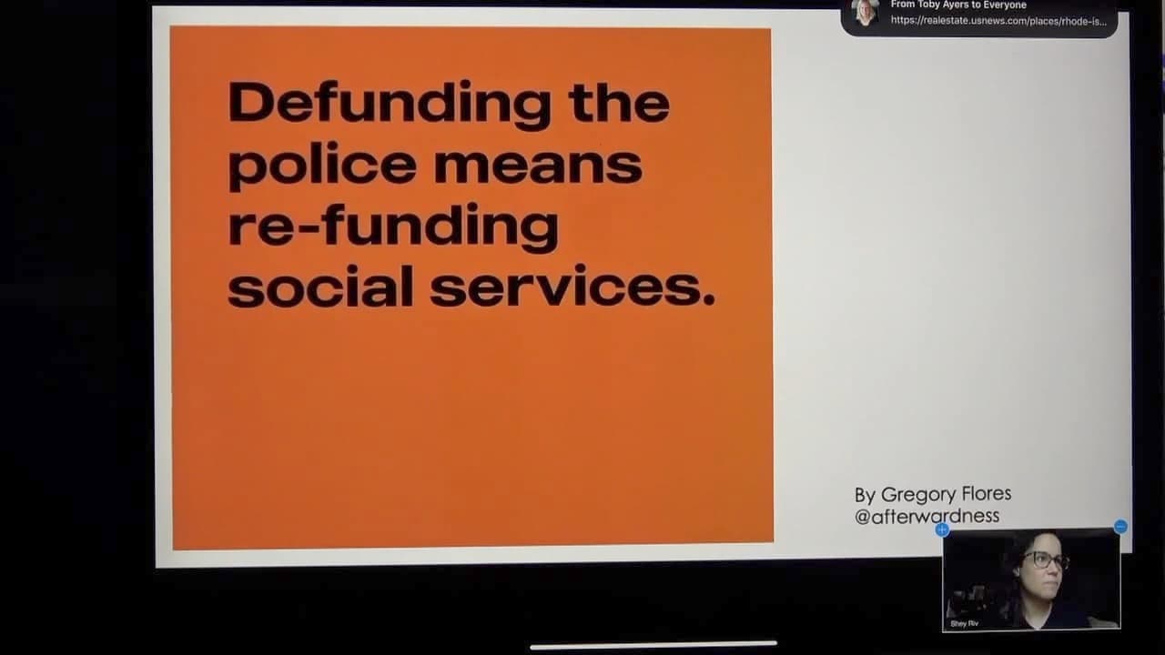 Six Providence City Councilmembers pledge to reallocate money from the police