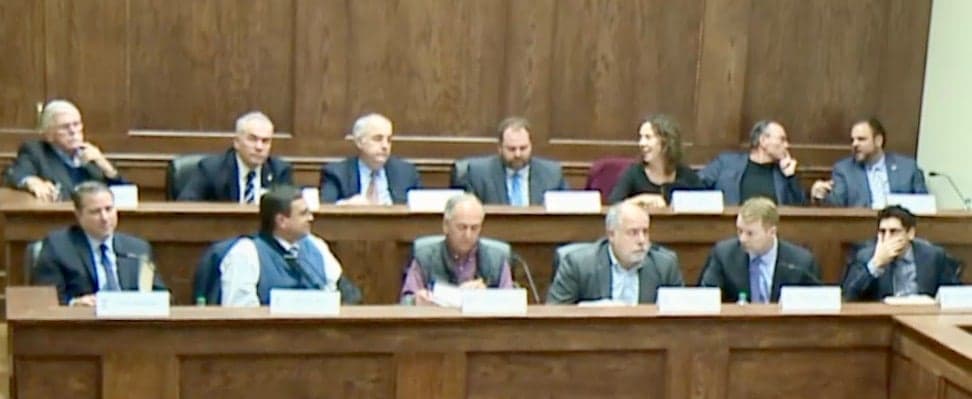 The Special Legislative Commission to study the Energy Facilities Siting Act begins hearings