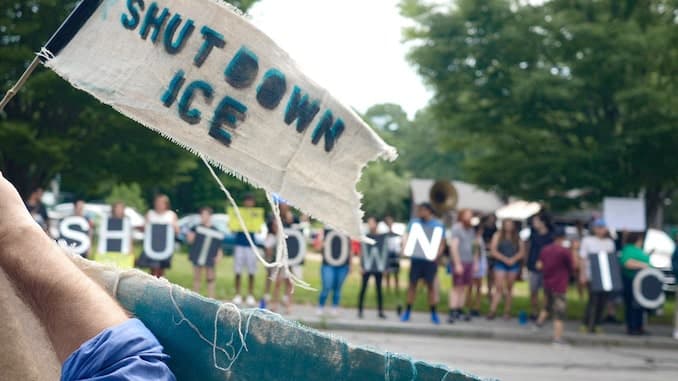 Selene Means: Photos from the Rally Against ICE