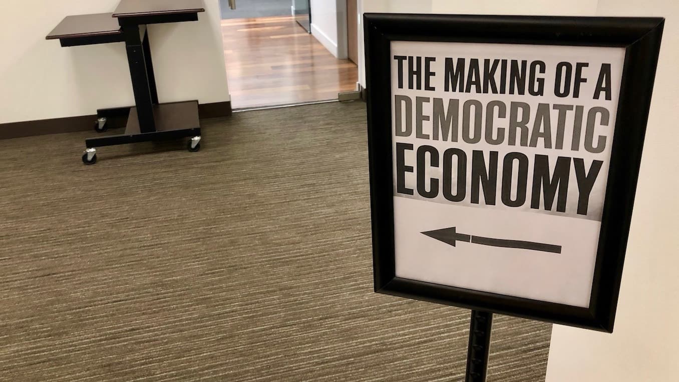 The Making of a Democratic Economy: A conversation with economist Marjorie Kelly