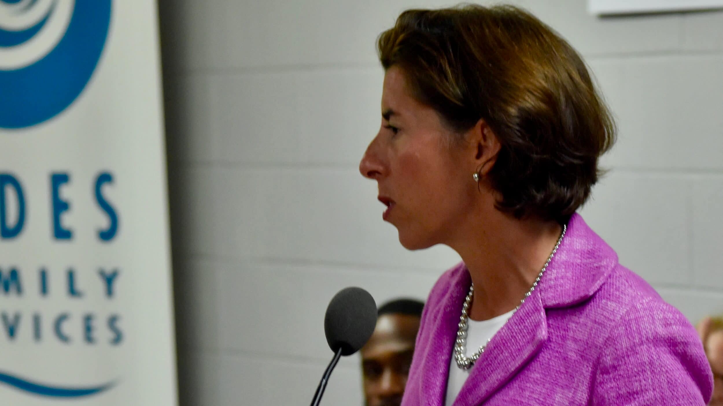 Governor Gina Raimondo commits to including a non-binary marker on drivers licenses and birth certificates within the next year