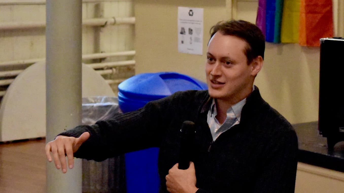 Gondolas? Senator Sam Bell holds community meeting on the Cranston Street Armory process