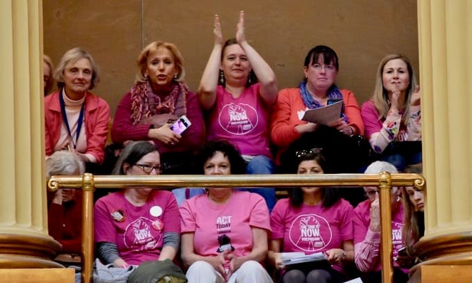 Rhode Island House of Representatives passes bill codifying Roe v Wade
