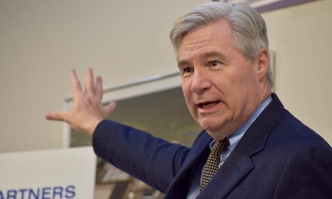 Reversing course, Senator Whitehouse now believes it is proper to involve himself in rule of law proceedings
