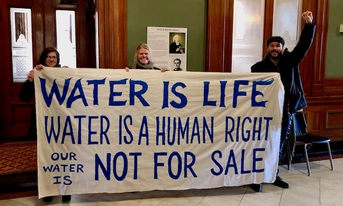 Community groups and Rhode Island residents react to Mayor Elorza's water announcement