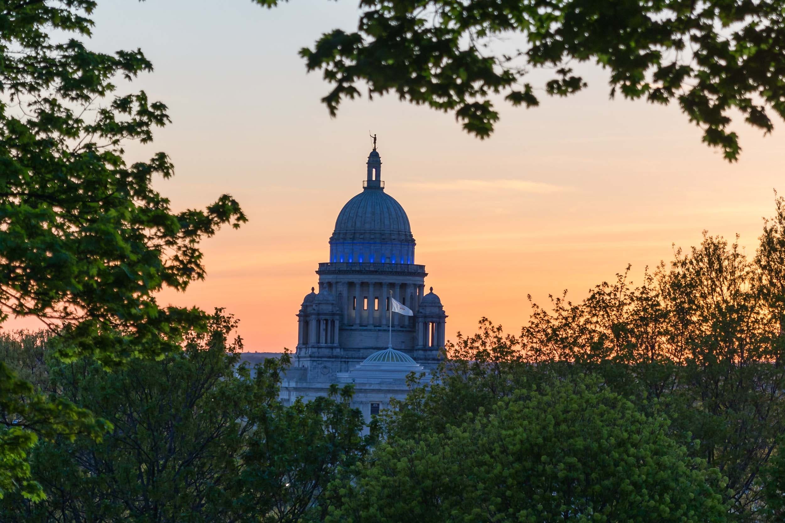 Rhode Island State House Thursday, March 25, 2021