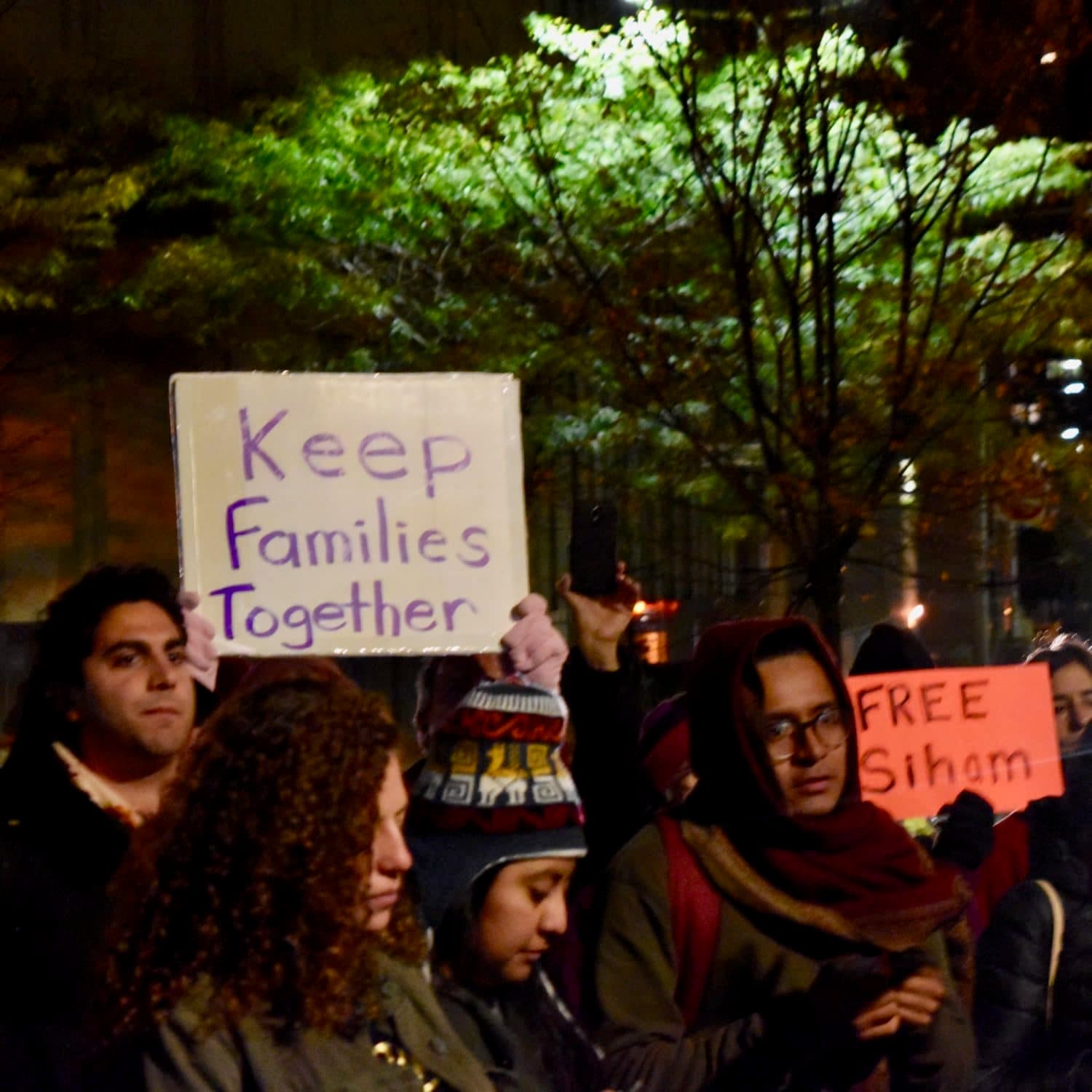 Boston rallies to free Siham Byah from ICE detention