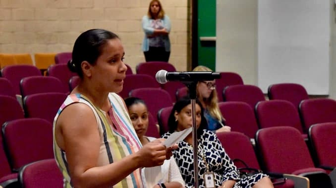 Monica Huertas announces her candidacy for Providence City Council Ward 10