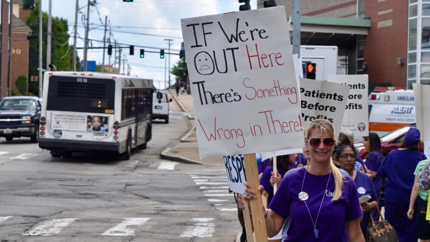 UNAP: The strike is on at Rhode Island Hospital