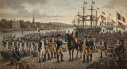 French troops strengthen alliance at Newport