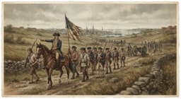 American forces advance during Newport campaign