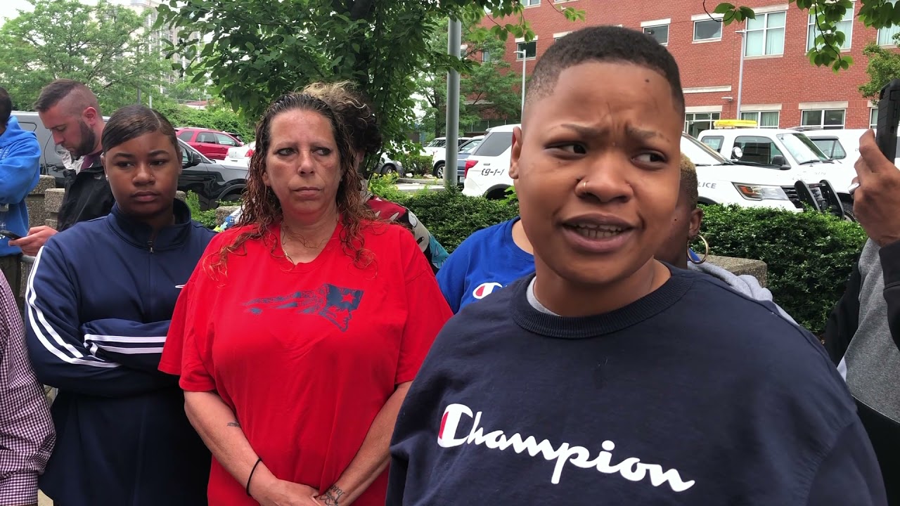 Black Lives Matter supports Sayles Street family after police incident  - July 2, 2021