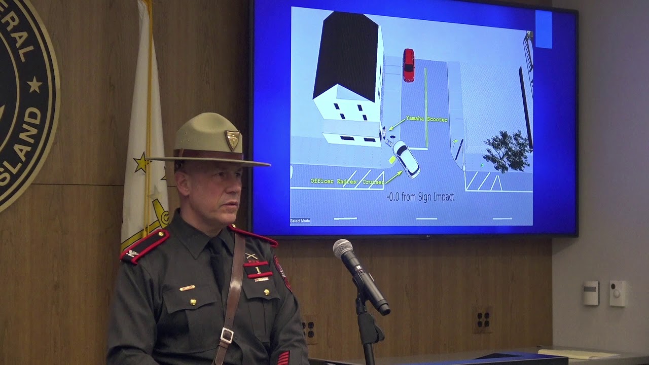 RI State Police Chief Presents Report on Jhamal Gonsalves