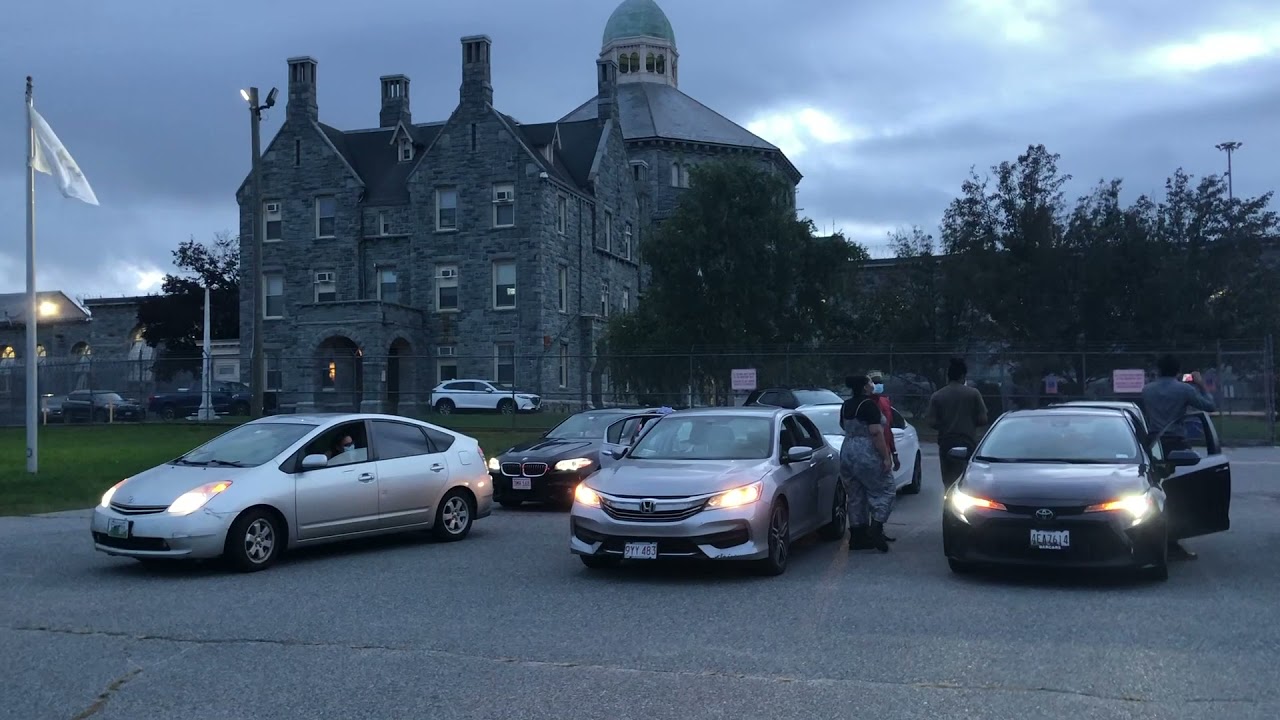 Advocates Outside Rhode Island Prisons object to Lockdown 03