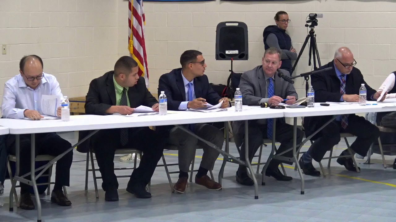 Wyatt Board Chairman James Lombardi III Closes Public Comment Session at Wyatt Board Meeting