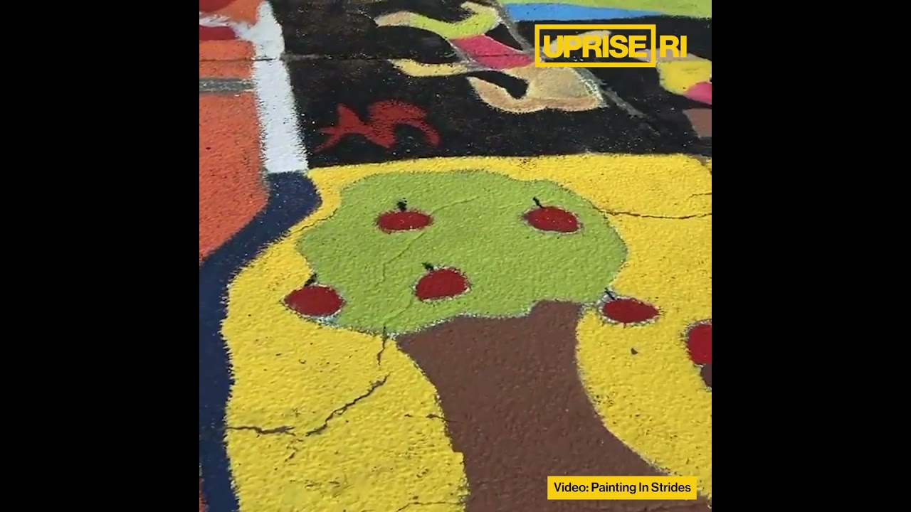 Providence Youth Created a Mural Imagining More Public Fruit Trees and Housing, and Less Police