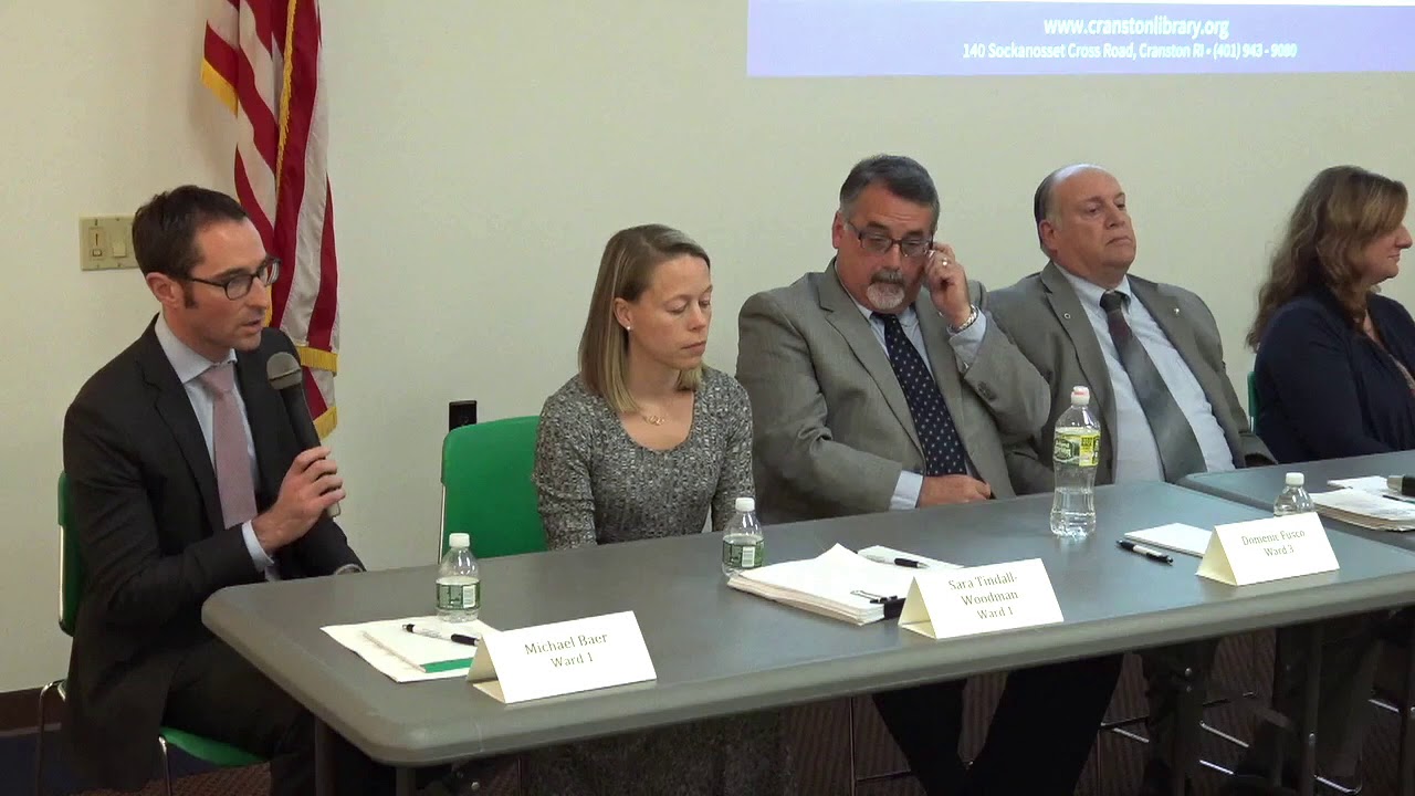 2018-10-25 Cranston School Committee Forum 17