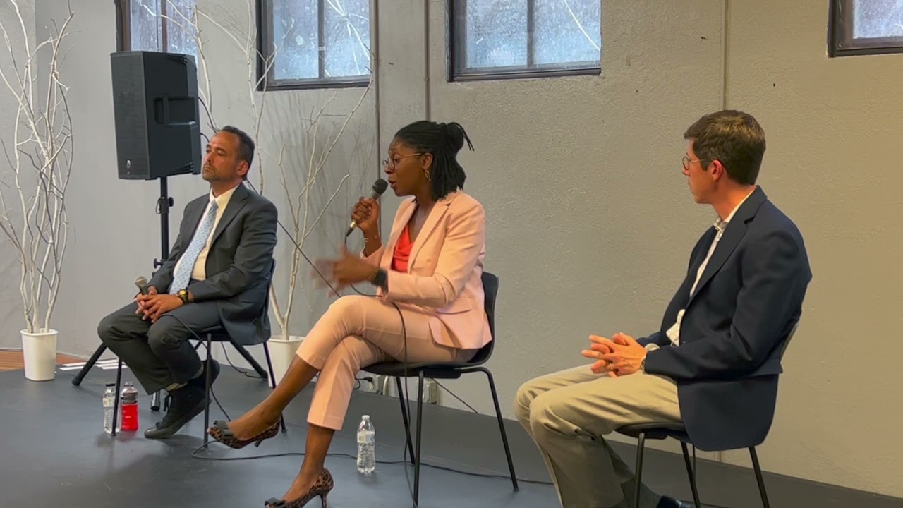 Mayoral Forum 22  Question 7 Nirva LaFortune