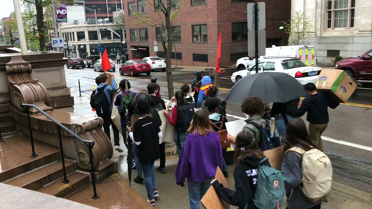Providence Student Union   Counselors Not Cops Walkout Day 05