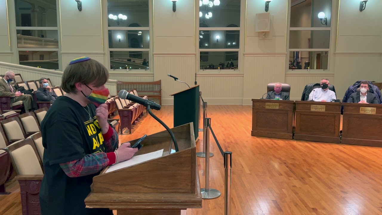 Never Again Action testifies at the Warwick City Council - Newton Brophy