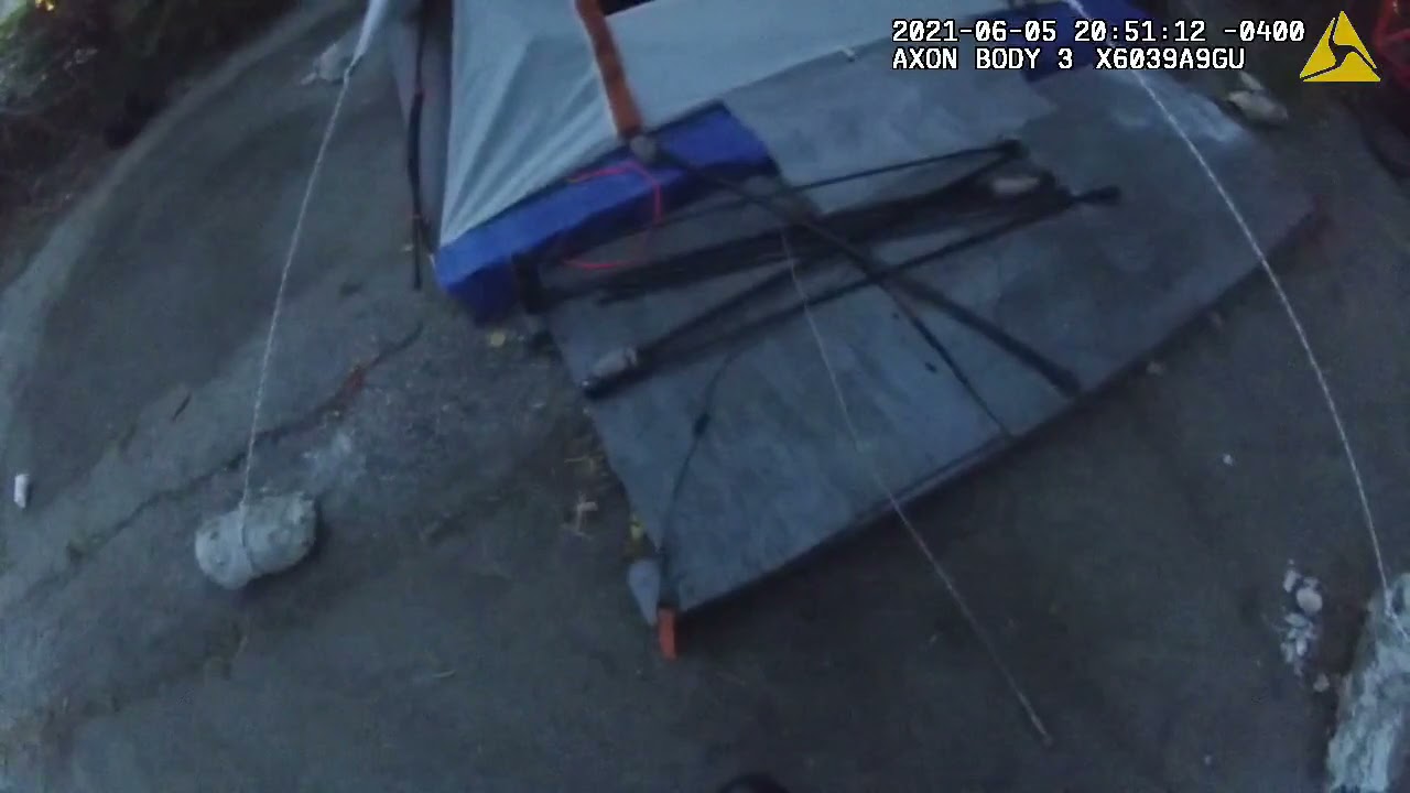 PVD Police at Unhoused Encampment 02