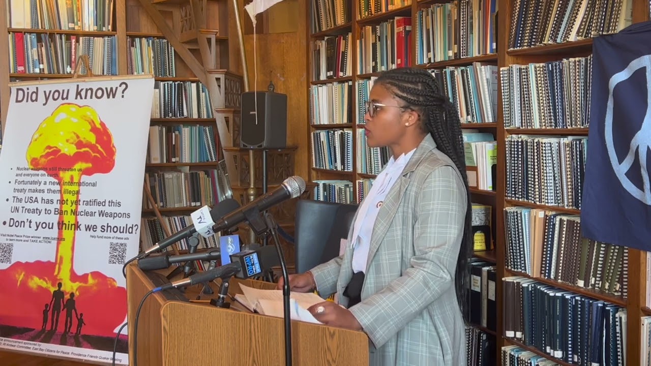 Peace and nuclear weapons legislation 03 Senator Tiara Mack