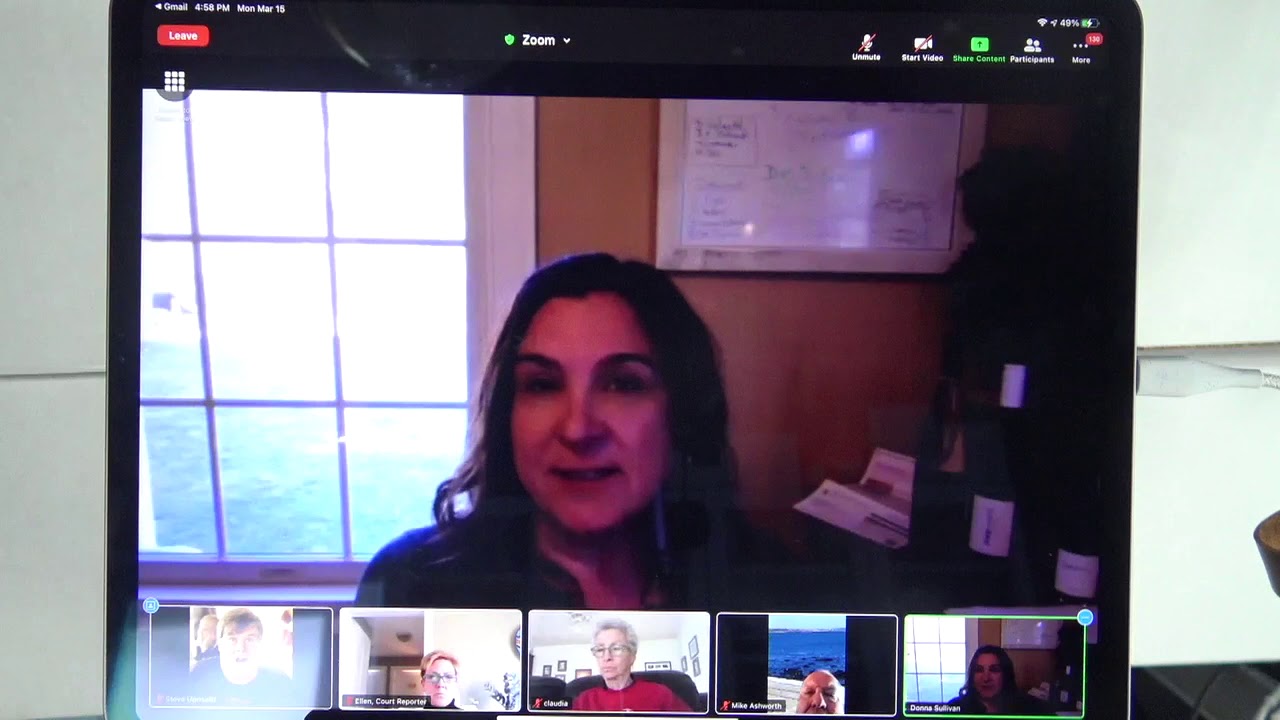 Donna Testifies Against Proposed MedRecyclerRI Facility at DEM Hearing