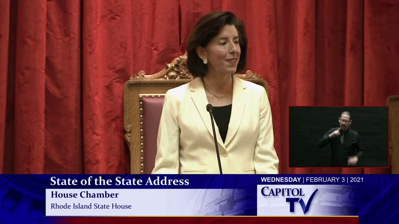 2021 02 03 Raimondo State of the State   HD 720p