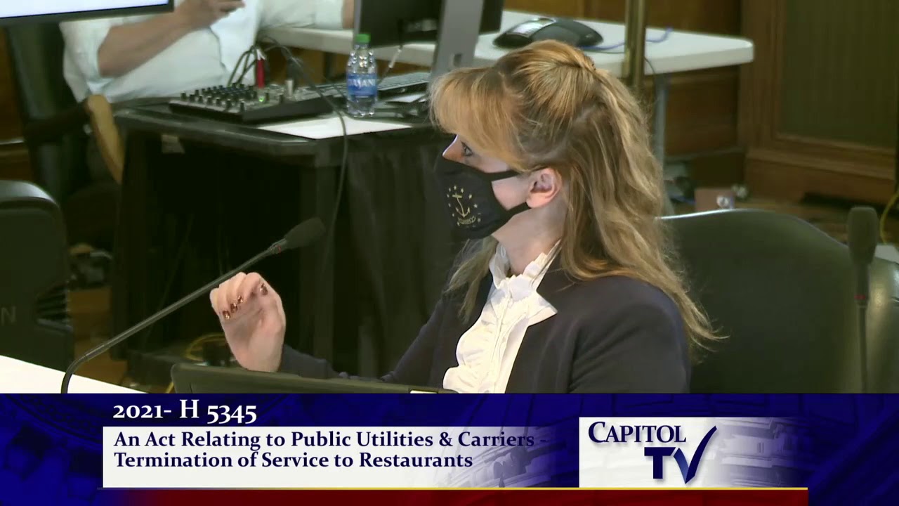 RI House Corporations Committee Discusses Allowing PUC to Suspend Restaurant Utility Payments