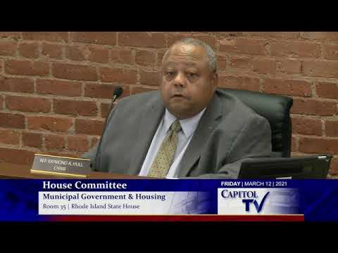 RI House Municipal Government Committee Discusses Home Rule, Taxation, Sewer Ownership, and More