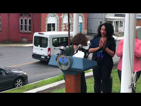 Central Falls Pride Flag Raising