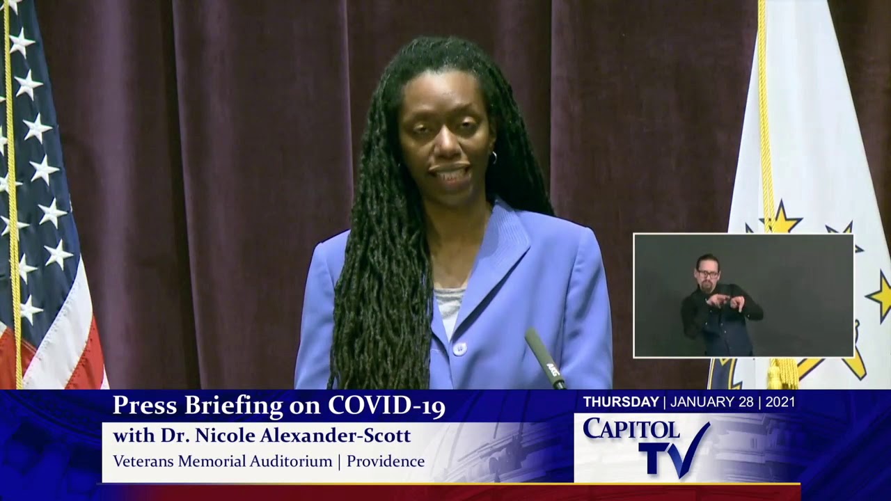 01-28-2021 Covid-19 Update in Rhode Island