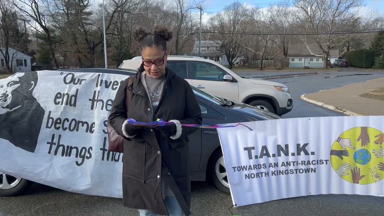 TANK Towards an Anti Racist North Kingstown 2022 MLK March 02   HD 1080p