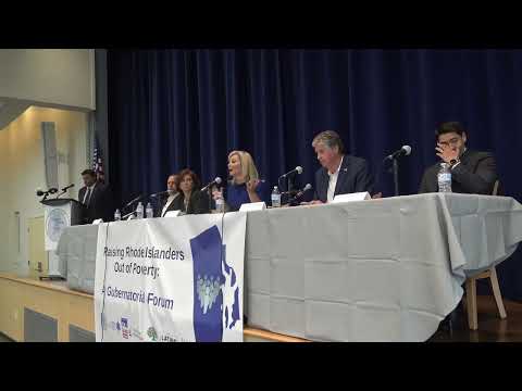 RI Gubernatorial Election Poverty Forum Question 2 Food Insecurity 05