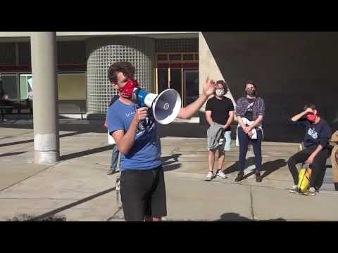 Opponent's march against Raimondo's plan to break up Kennedy Plaza 07 Jonesy