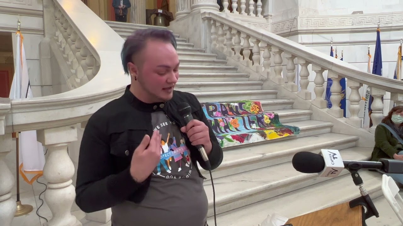 Trans Day of Visibility at the RI State House 07