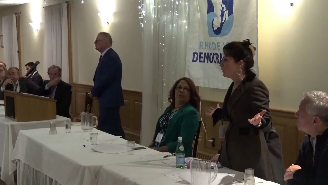 Ten Minutes of Discussion on the RI Democratic Party Bylaws at RI Dem Party Meeting