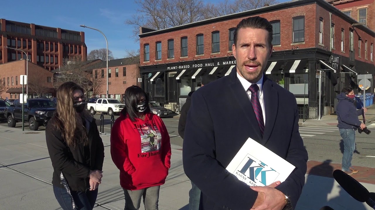 Gonsalves Family Press Conference After RI State Police Release Report on Gonsalves Incident