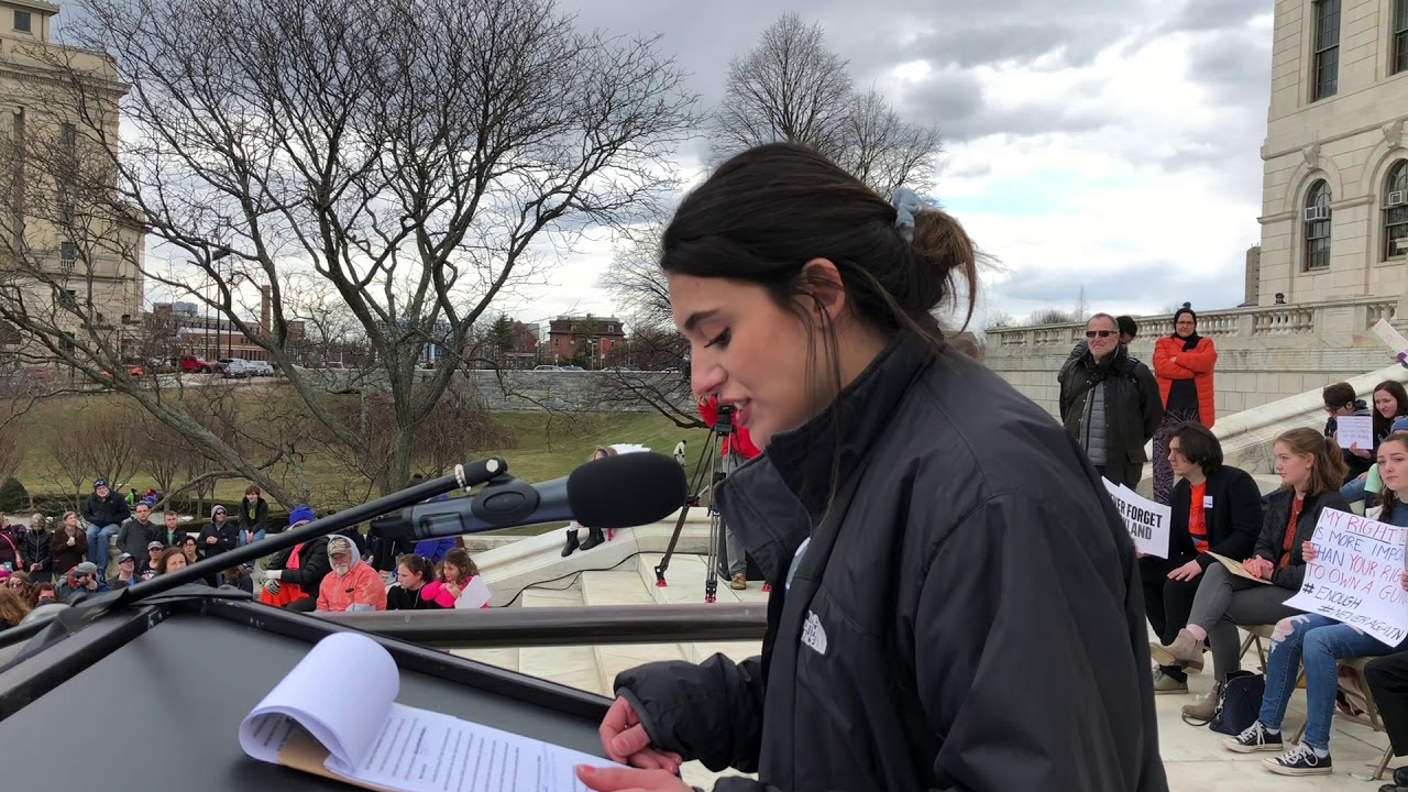 2018-03-24 March for Our lives RI 17 Sophia Capalbo