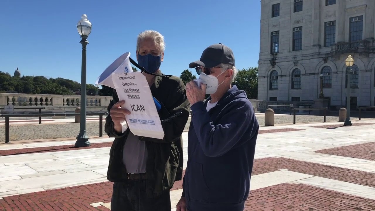 United Nations Day of Peace demonstration in Providence 02 Bill Waters - Pax Christie
