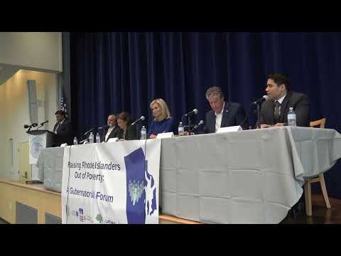 RI Gubernatorial Election Poverty Forum Question 2 Food Insecurity 02