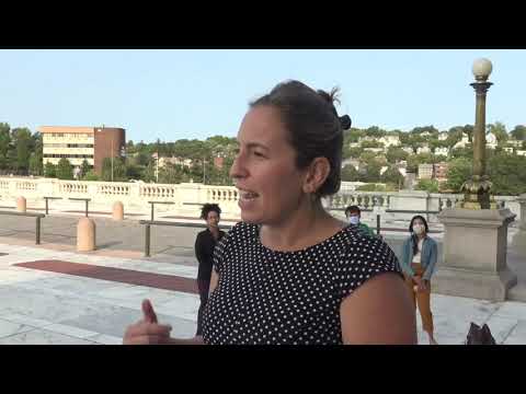 Newly elected progressive legislators in RI stand against austerity budget 05 Meghan Kallman