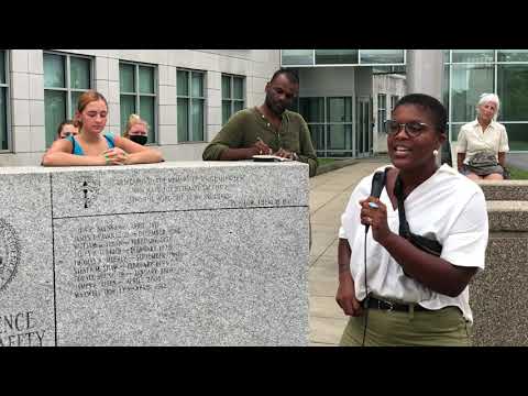 BLM RI PAC anti LEOBoR Rally 03 Tiara Mack