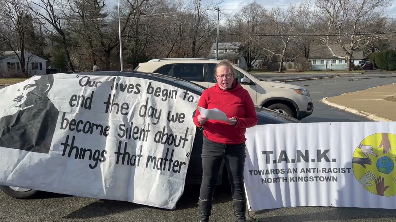 TANK Towards an Anti Racist North Kingstown 2022 MLK March 03   HD 1080p