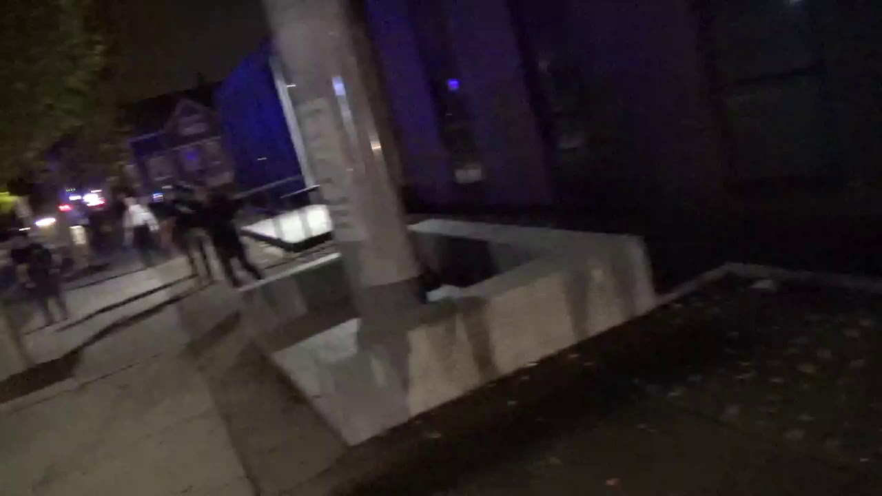 ProJo Reporter chased off by Police at Cranston-Providence Border