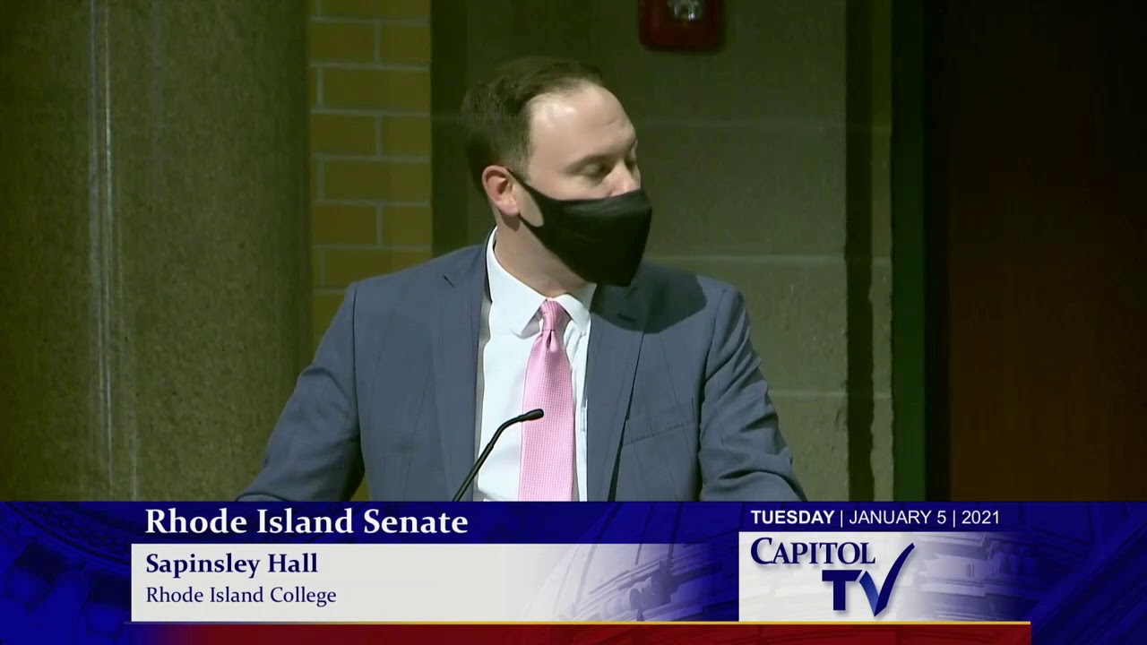 31 Votes for Ruggerio and 7 Abstentions for President of the RI Senate