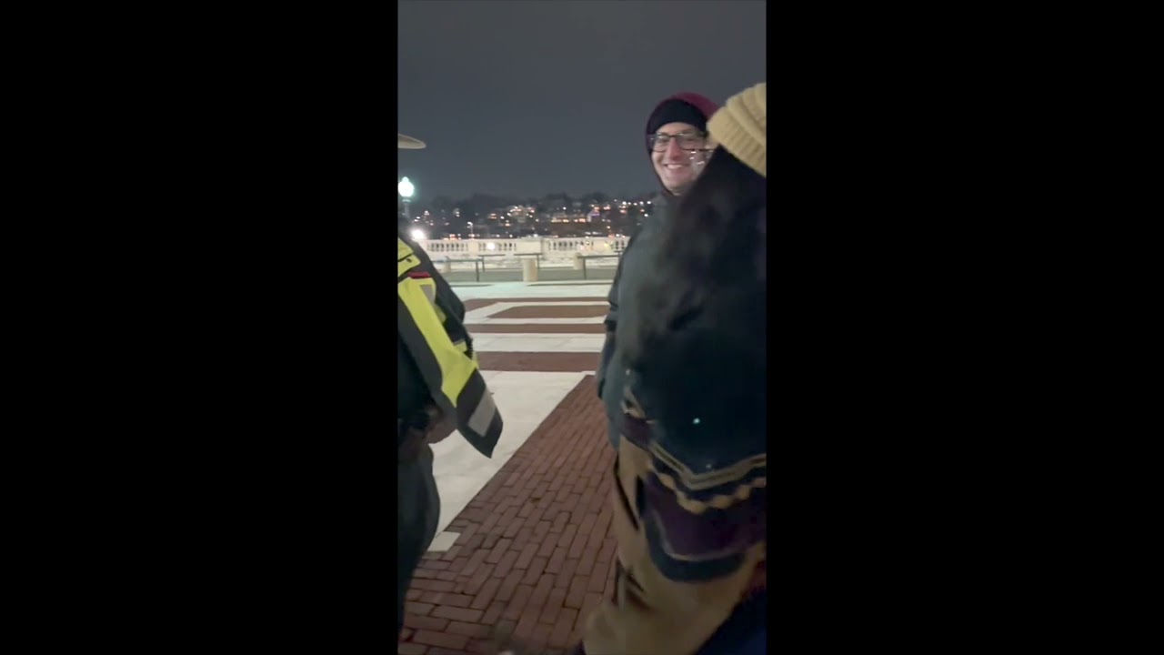 Senator Cynthia Mendes allowed by the State Police last year to camp/protest at the RI State House
