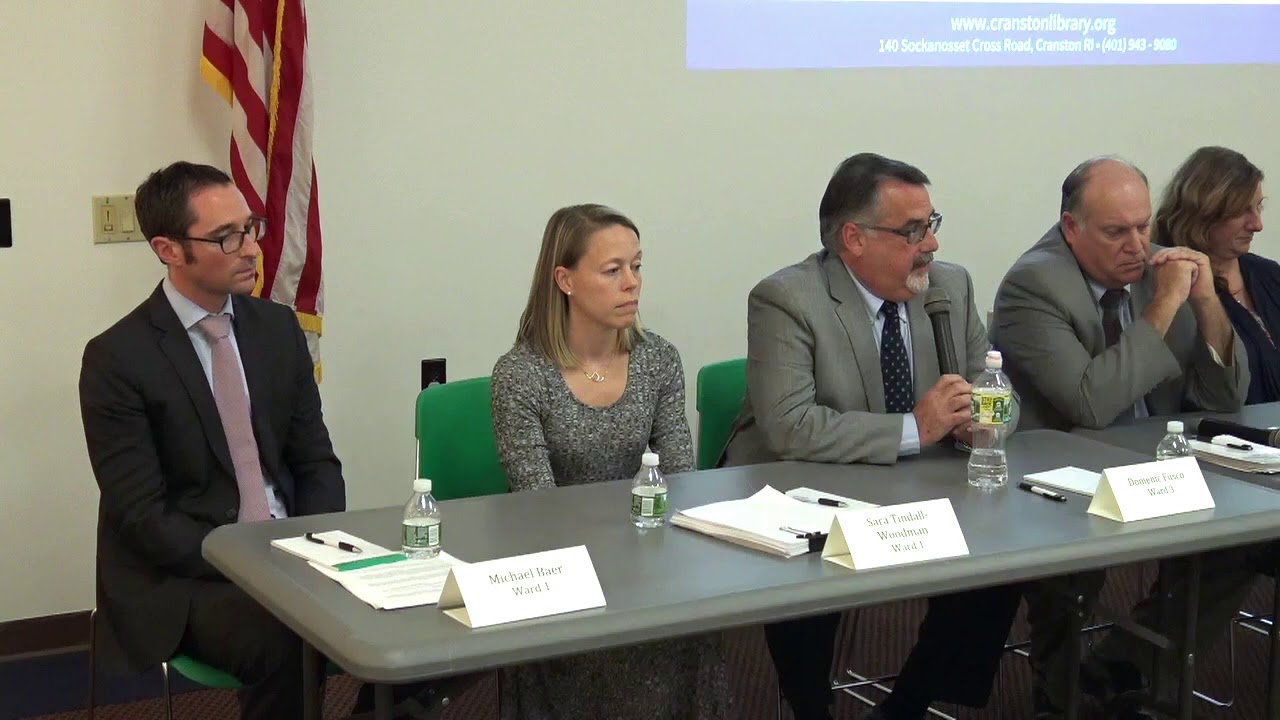 2018-10-25 Cranston School Committee Forum 22